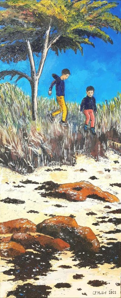 Les enfants sur la dune claire mallet